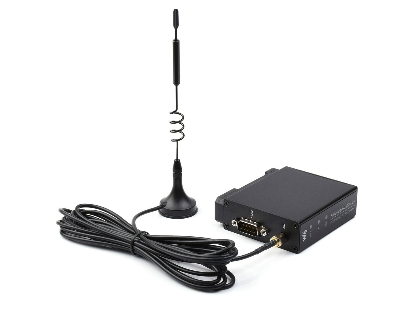 Rail-mount SX1262 LoRa Data Transfer unit, RS232/RS485/RS422 to LoRa, Suitable for Sub-GHz band
