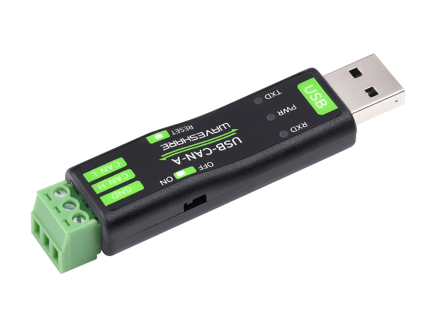USB-zu-CAN-Adapter Modell A, STM32-Chip-Lösung, mehrere Arbeitsmodi, kompatibel mit mehreren Systemen