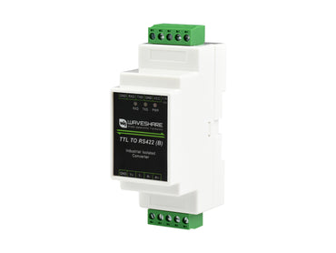 Rail-mount TTL To RS422 Galvanic isolated Converter, Anti-surge, Multiple Isolation Protection