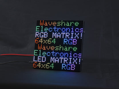 RGB Full-color LED Matrix Panel, 2mm Pitch, 64 × 64 Pixels, Adjustable Brightness, Options For Standard Version / GOB Version