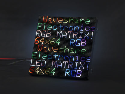 RGB full-color LED matrix panel, 2.5mm Pitch, 64x64 pixels, adjustable brightness