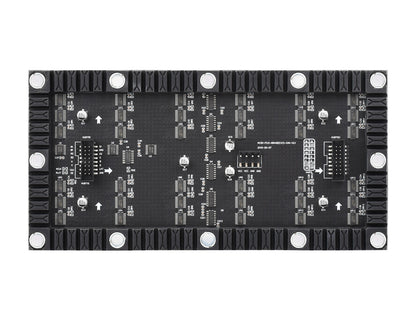Flexible RGB full-color LED matrix panel, 2.5mm Pitch, 96x48 pixels, adjustable brightness and bendable PCB