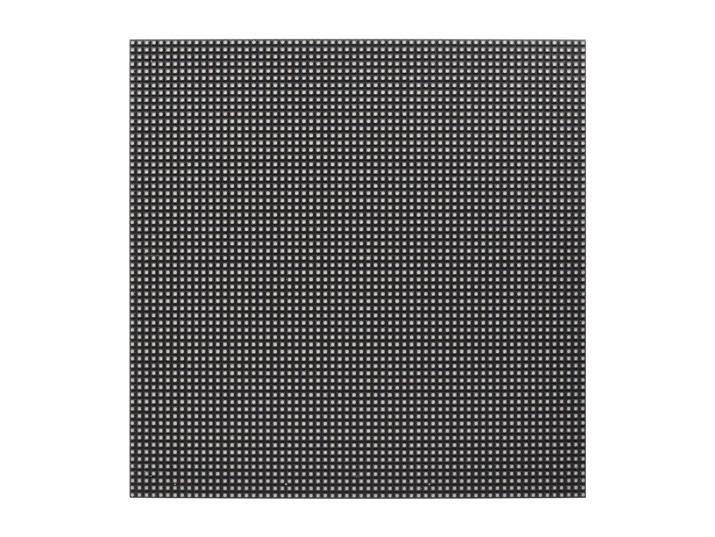 Flexible RGB full-color LED matrix panel, 3mm Pitch, 64x64 pixels, adjustable brightness and bendable PCB