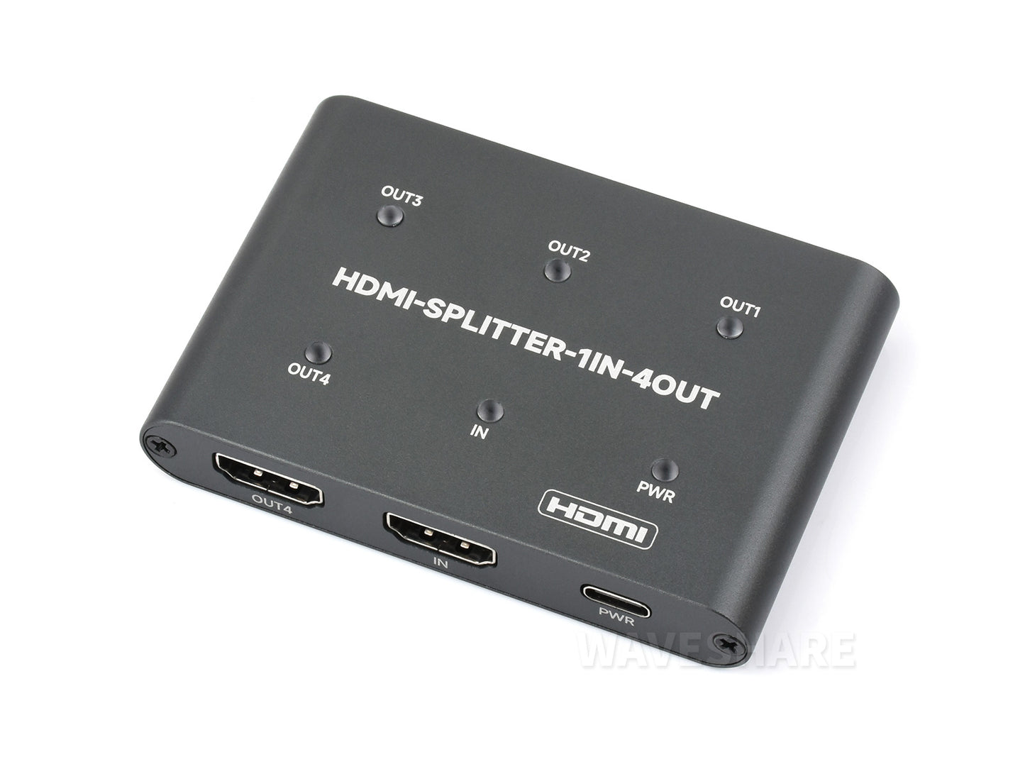 HDMI 4k Splitter, 1 In 4 Out, Share One HDMI source