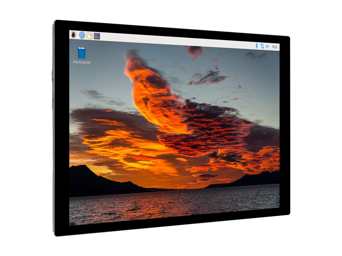 8inch Capacitive Touch Display, Optical Bonding Toughened Glass Panel, 1280×800, IPS, HDMI Interface