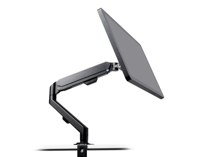 Gas Spring Monitor Arm for 17~30 inch display monitor, Free height adjustment, supports multi-angle rotation and expansion