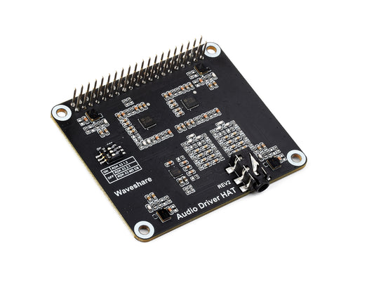 Audio Driver Board for RDK X3 Development Board, Supports Audio Playback And Recording, Stereo Encoding / Decoding, Onboard Headphone Jack And 4-Ch Microphones