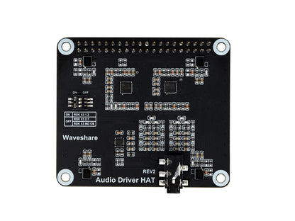 Audio Driver Board for RDK X3 Development Board, Supports Audio Playback And Recording, Stereo Encoding / Decoding, Onboard Headphone Jack And 4-Ch Microphones
