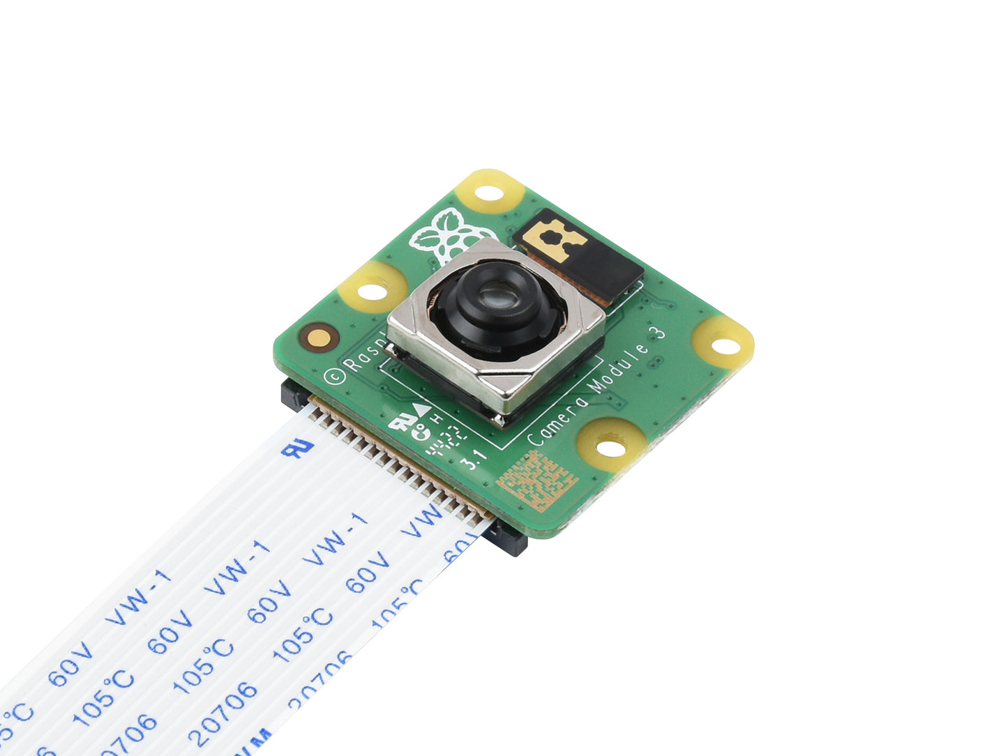 Raspberry Pi Camera Module 3, 12MP high resolution, Auto-Focus, IMX708, Options for FOV and Night Vision function