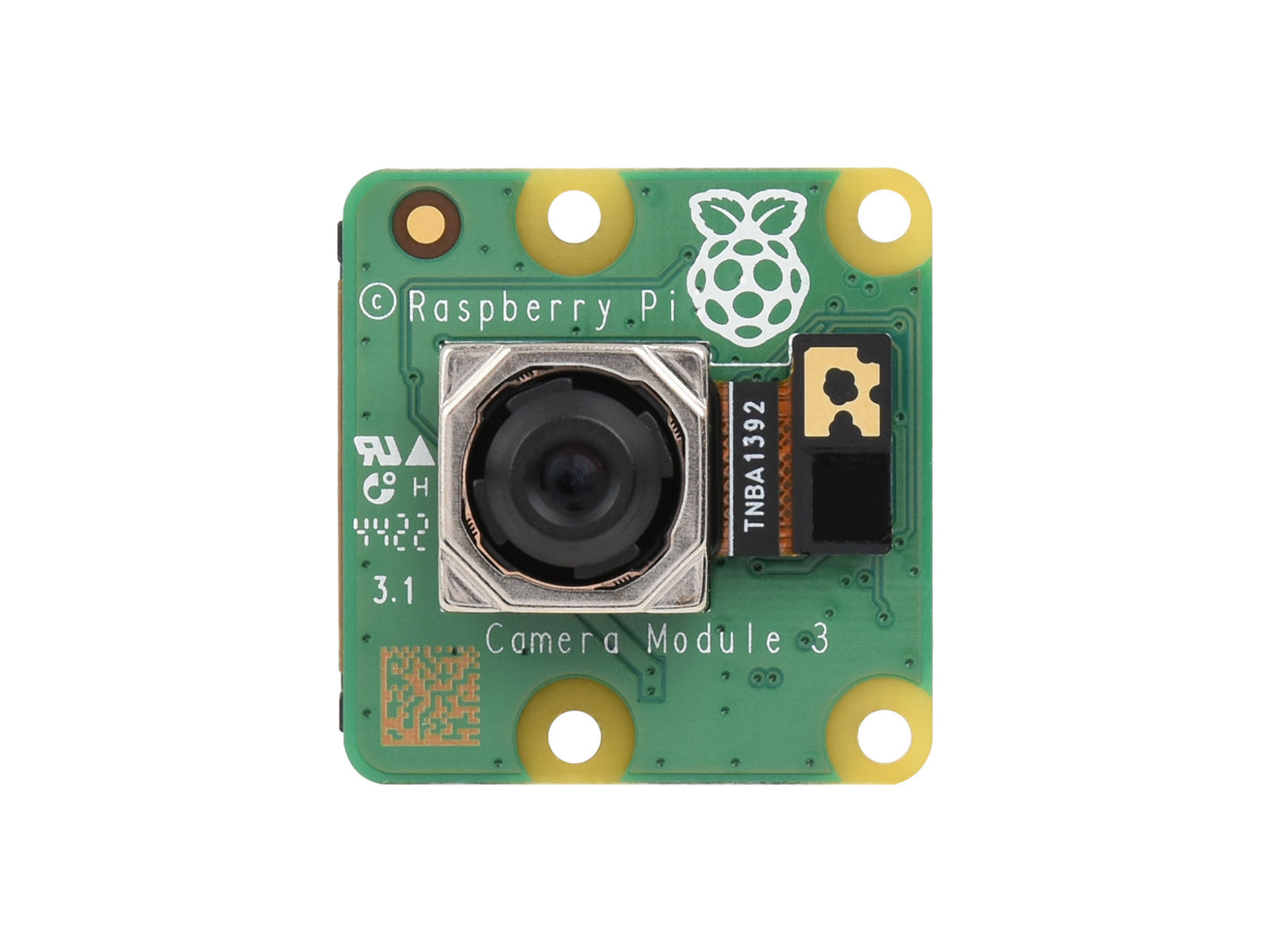 Raspberry Pi Camera Module 3, 12MP high resolution, Auto-Focus, IMX708, Options for FOV and Night Vision function
