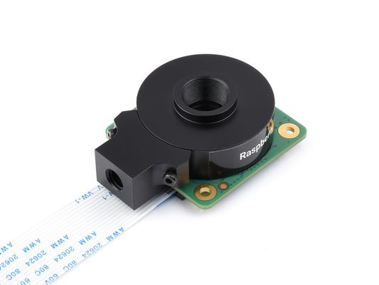 Raspberry Pi High Quality Camera M12, 12.3MP IMX477R Sensor, High Sensitivity, Supports M12 mount Lenses