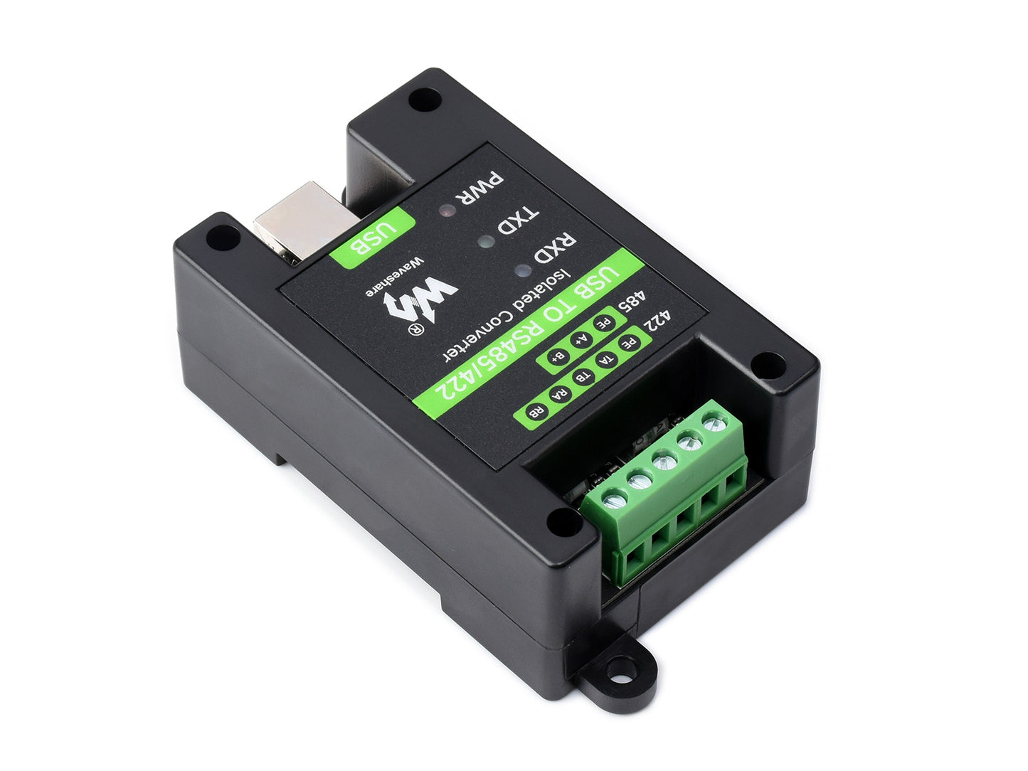 USB to RS485/422 Industrial Grade Isolated Converter, Onboard Original FT232RL and SP485EEN, Multiple Protection