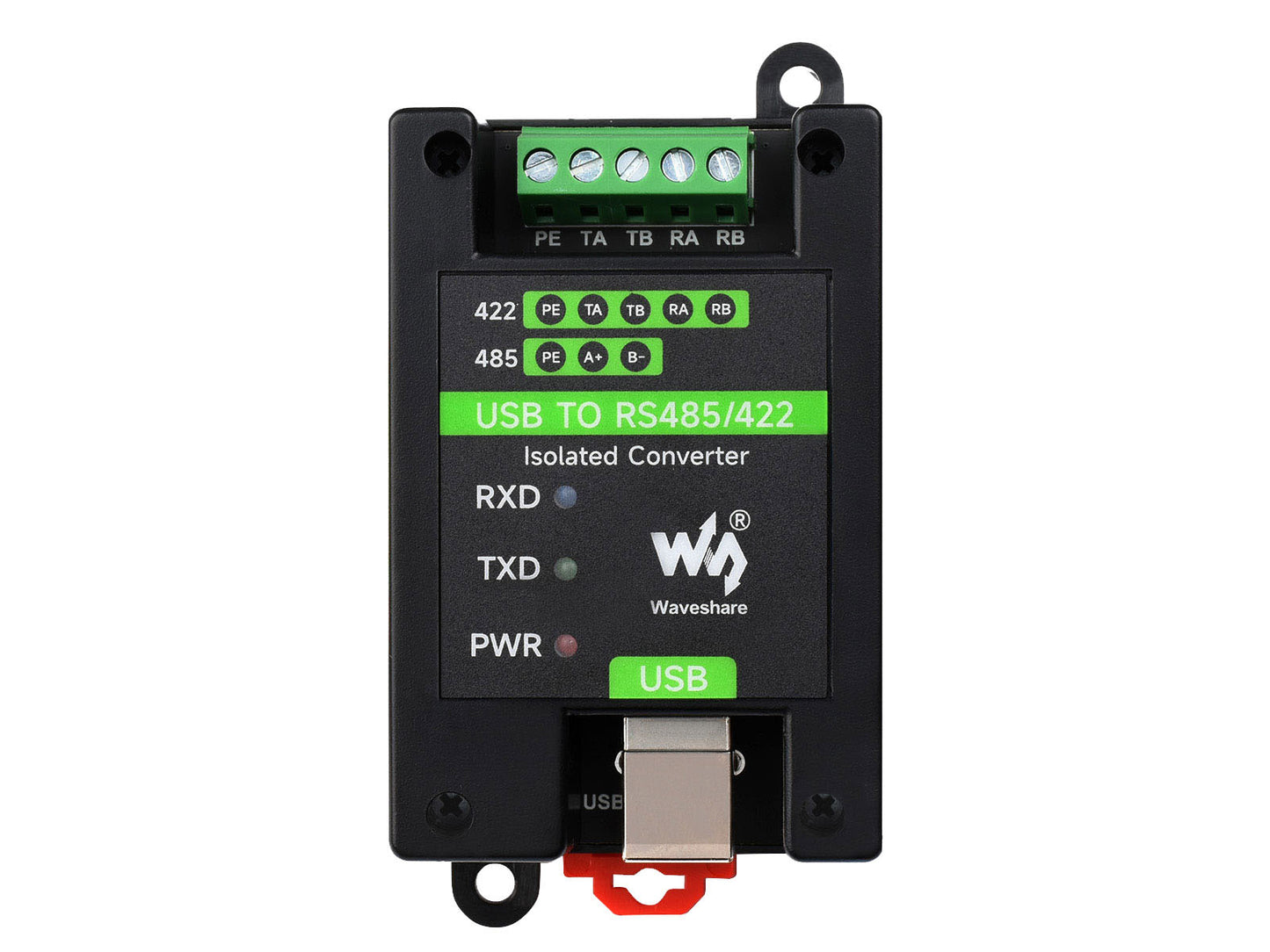 USB to RS485/422 Industrial Grade Isolated Converter, Onboard Original FT232RL and SP485EEN, Multiple Protection