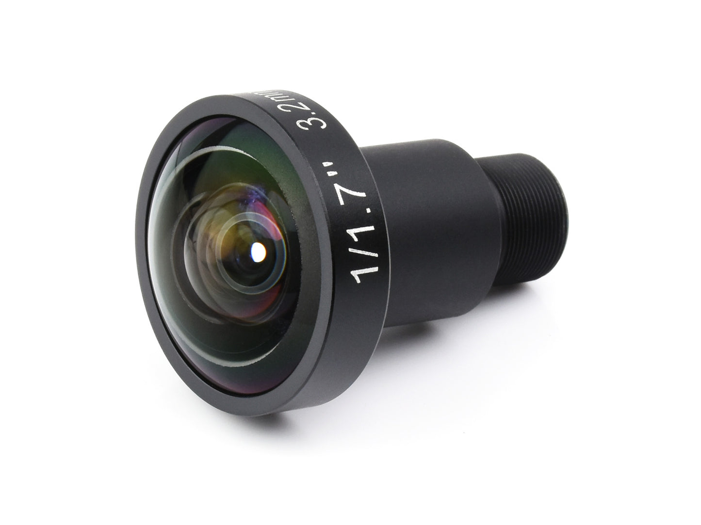 M12 High Resolution Lens, 12MP, 160° FOV, 3.2mm Focal length, Compatible with Raspberry Pi High Quality Camera M12