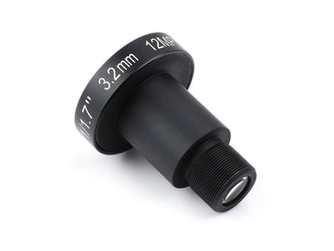 M12 High Resolution Lens, 12MP, 160° FOV, 3.2mm Focal length, Compatible with Raspberry Pi High Quality Camera M12