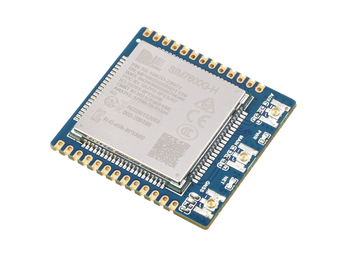 SIM7600X 4G Communication Module, Multi-band Support, Compatible with 4G/3G/2G, With GNSS Positioning