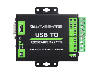 FT232RNL USB TO RS232/485/422/TTL Interface Converter, Industrial Isolation