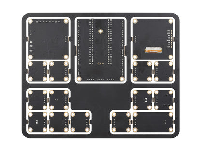 Raspberry Pi Pico Entry-Level Sensor Kit, Including Pico Expansion Board and 15 common modules, All-in-one design