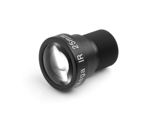 M12 Long Focal Length Lens, 5MP, 25mm Focal length, Large Aperture, Compatible with Raspberry Pi High Quality Camera M12