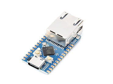 Waveshare RP2040-ETH Mini Development Board, RP2040 Ethernet Port Module, Based on Official RP2040 Dual Core Processor