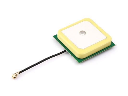 GNSS Active Ceramic Positioning Antenna, IPEX 1 connector, Supports multiple satellite positioning systems