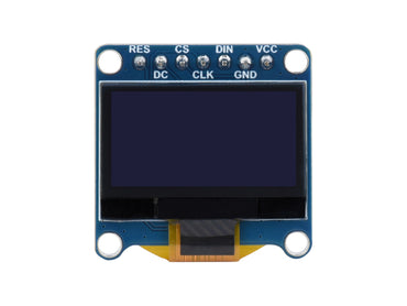 0.96inch OLED Display Module, 128×64 Resolution, SPI / I2C Communication
