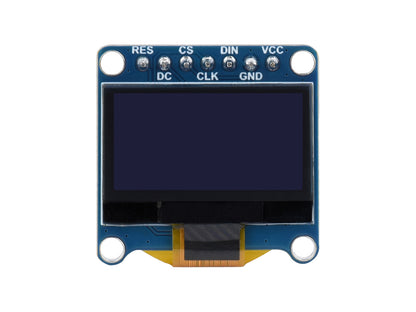 0.96inch OLED Display Module, 128×64 Resolution, SPI / I2C Communication