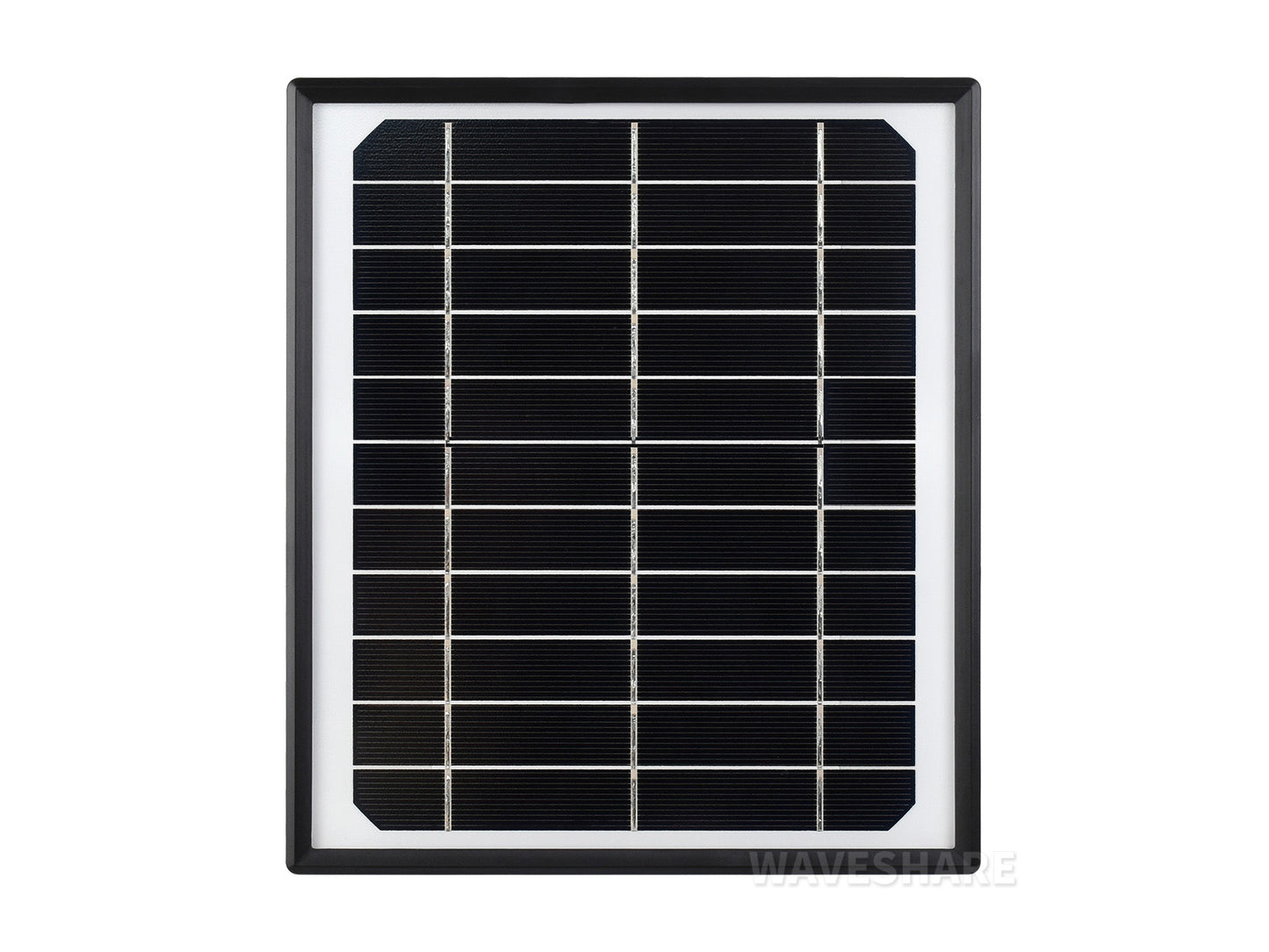 Monocrystalline silicon solar panel (5.5V 6W), Toughened Glass surface