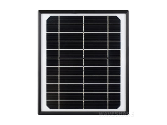 Monocrystalline silicon solar panel (5.5V 6W), Toughened Glass surface