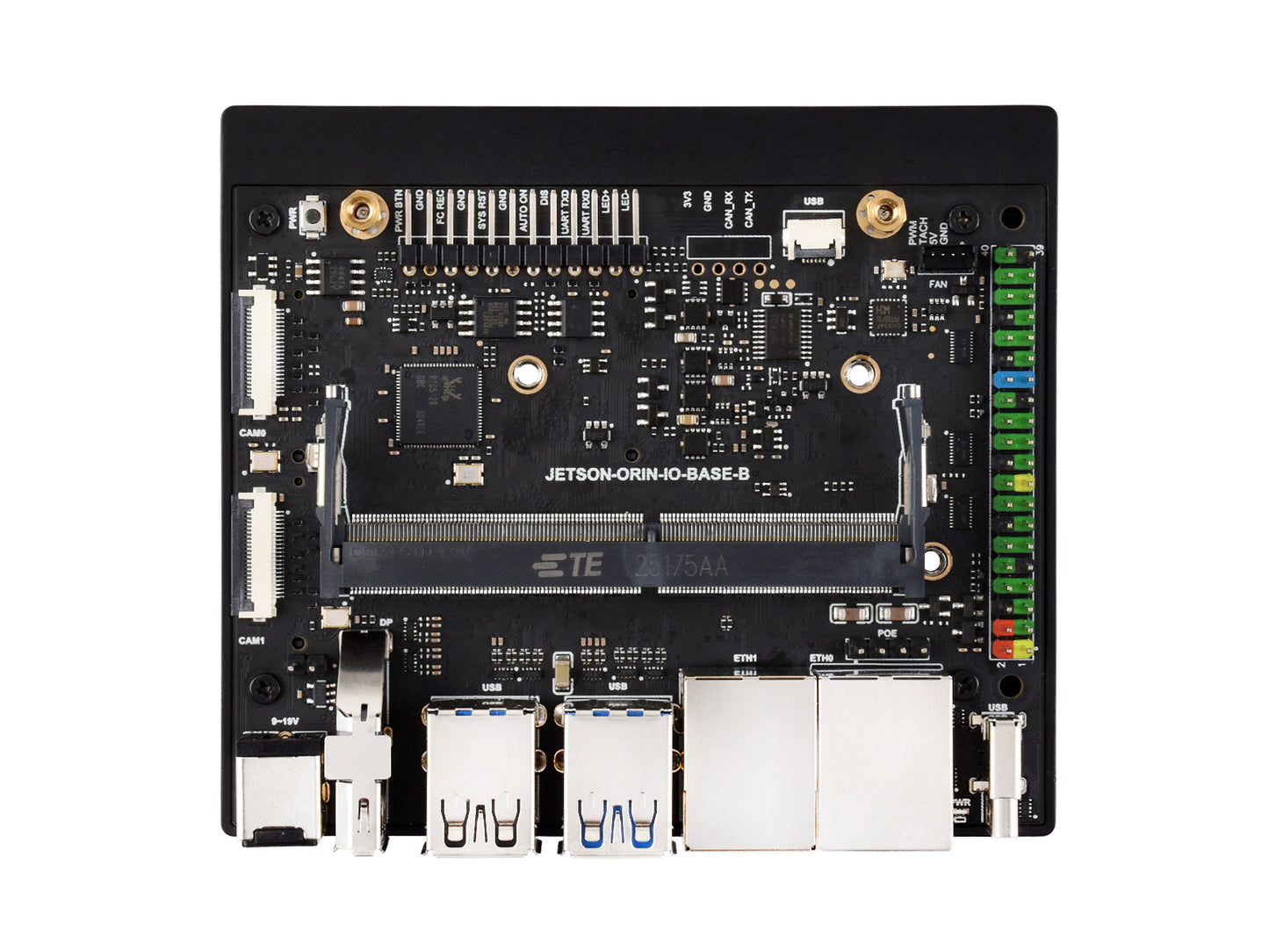 Waveshare Jetson Orin Nano / NX Super Dual Ethernet Base Board, Based On Jetson Orin Nano And Jetson Orin NX Module