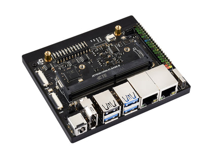 Waveshare Jetson Orin Nano / NX Super Dual Ethernet Base Board, Based On Jetson Orin Nano And Jetson Orin NX Module