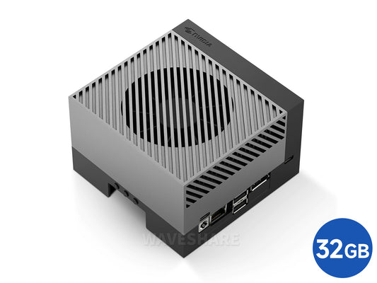 NVIDIA Jetson AGX Orin Developer Kit, Server-class AI performance at the edge, up to 275 TOPS, Options for 32GB/64GB memory