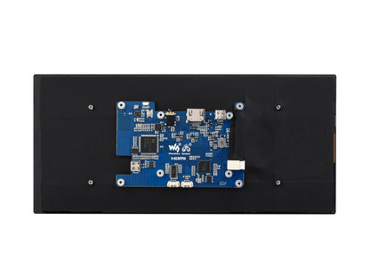 10.4inch QLED Quantum Dot Display, Capacitive Touch, High Brightness, 1600×720, Optical Bonding Toughened Glass Panel, HDMI Interface