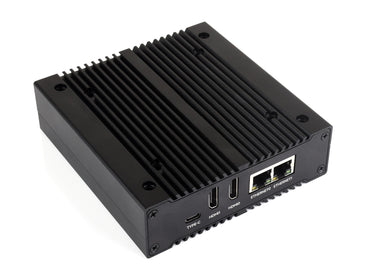 NAS Multi-functional Mini-Computer Designed for Raspberry Pi Compute Module 4 (NOT included), Network Storage, Dual Solid State Drive slots
