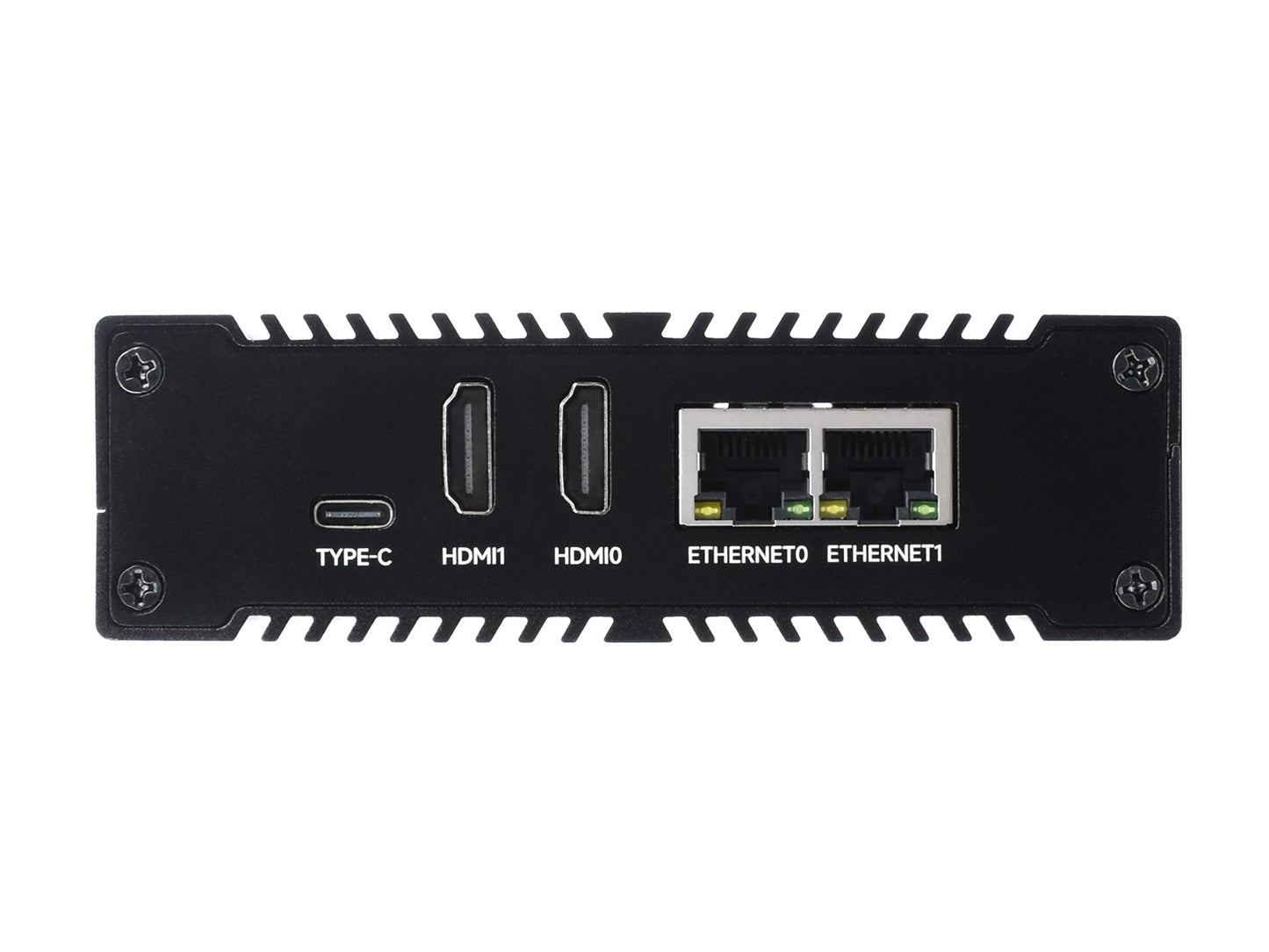 NAS Multi-functional Mini-Computer Designed for Raspberry Pi Compute Module 4 (NOT included), Network Storage, Dual Solid State Drive slots