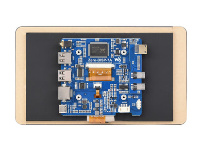 7″ Touch Display Kit For Raspberry Pi Zero, With IPS Display Expansion Board, 1024×600, 5-point Capacitive Touch