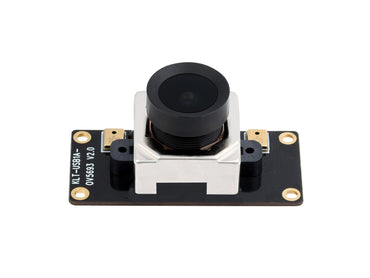 OV5693 5MP USB Camera, Fixed-focus, Auto Focusing, M12 Camera Module, Onboard Dual Microphones