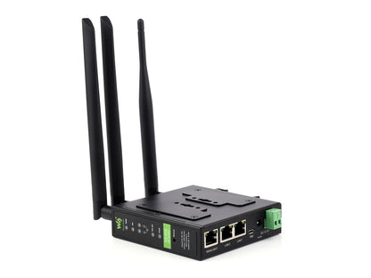 Industrial 4G LTE Router, multiple VPN protocols support, 3-ch Ethernet Ports, WIFI high-speed internet access, dual Qualcomm chips
