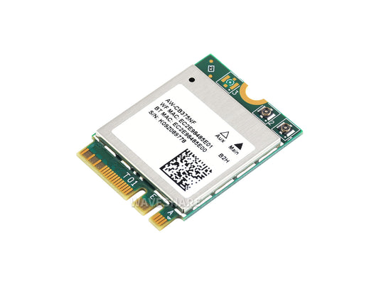 AW-CB375NF Dual-Band Wireless NIC, 2.4G/5GHz Dual-Band WiFi 5, RTL8822CE-CG Core, Bluetooth 5.0, Supports BLE