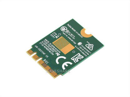 AW-CB375NF Dual-Band Wireless NIC, 2.4G/5GHz Dual-Band WiFi 5, RTL8822CE-CG Core, Bluetooth 5.0, Supports BLE