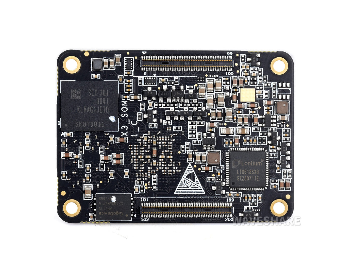 D-Robotics RDK X3 High-Performance AI Module, BPU (Brain Processing Unit) 5 TOPS Computing Power, Compatible with Raspberry Pi CM4, Options For Wireless / RAM / eMMC