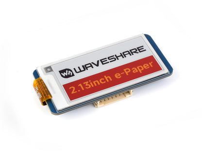 2.13inch E-Paper HAT (G), 250x122, Red/Yellow/Black/White, SPI Interface