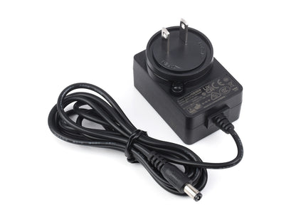 Power supply, power adapter, 12V/1A, DC jack output, OD 5.5mm, ID 2.1mm, Option For US / EU / UK Plugs