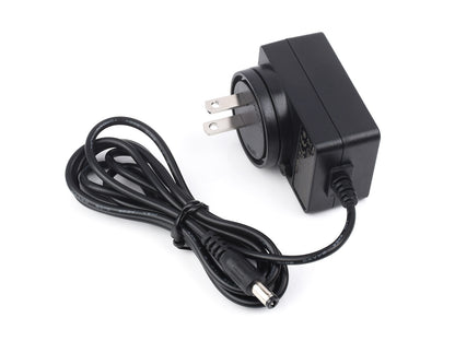 Power supply, power adapter, 12V/1A, DC jack output, OD 5.5mm, ID 2.1mm, Option For US / EU / UK Plugs