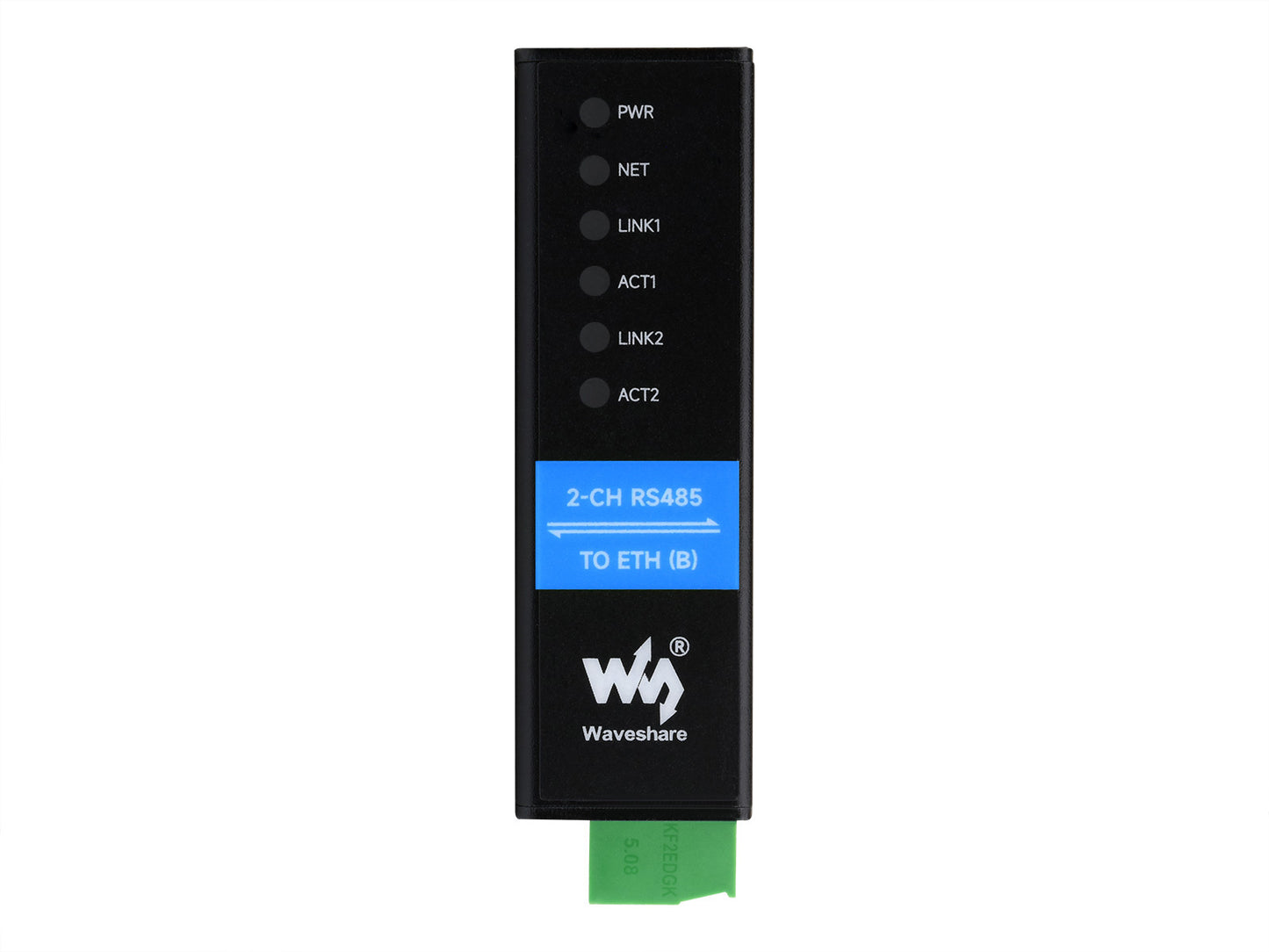 2-Ch RS485 to RJ45 Ethernet Serial Server, Dual channels RS485 independent operation, Dual Ethernet Ports