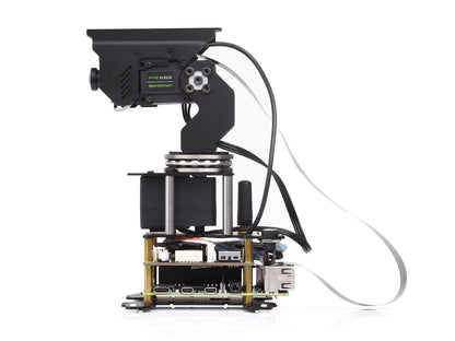 360° Omnidirectional High-Torque 2-Axis Expandable Pan-Tilt Camera Module, Driven By Serial Bus Servos, Based On General Driver Board For Robots