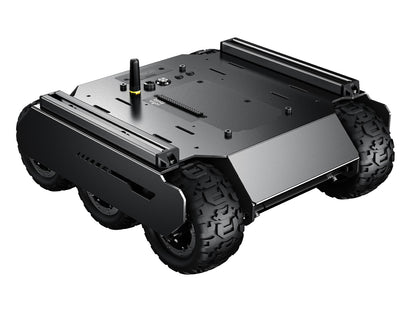 Flexible And Expandable 6x4 Off-Road UGV, With Extension Rails and ESP32 Slave Computer, 6 wheels 4WD Mobile Robot Chassis