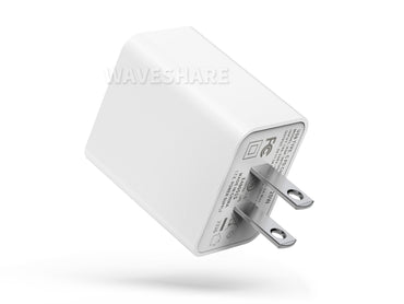 PD20W Fast Charger, USB Type-C Wall Charger Block, US Plug, intelligently adjusts the charging rate