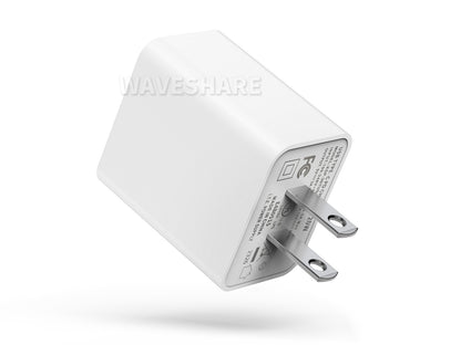 PD20W Fast Charger, USB Type-C Wall Charger Block, US Plug, intelligently adjusts the charging rate