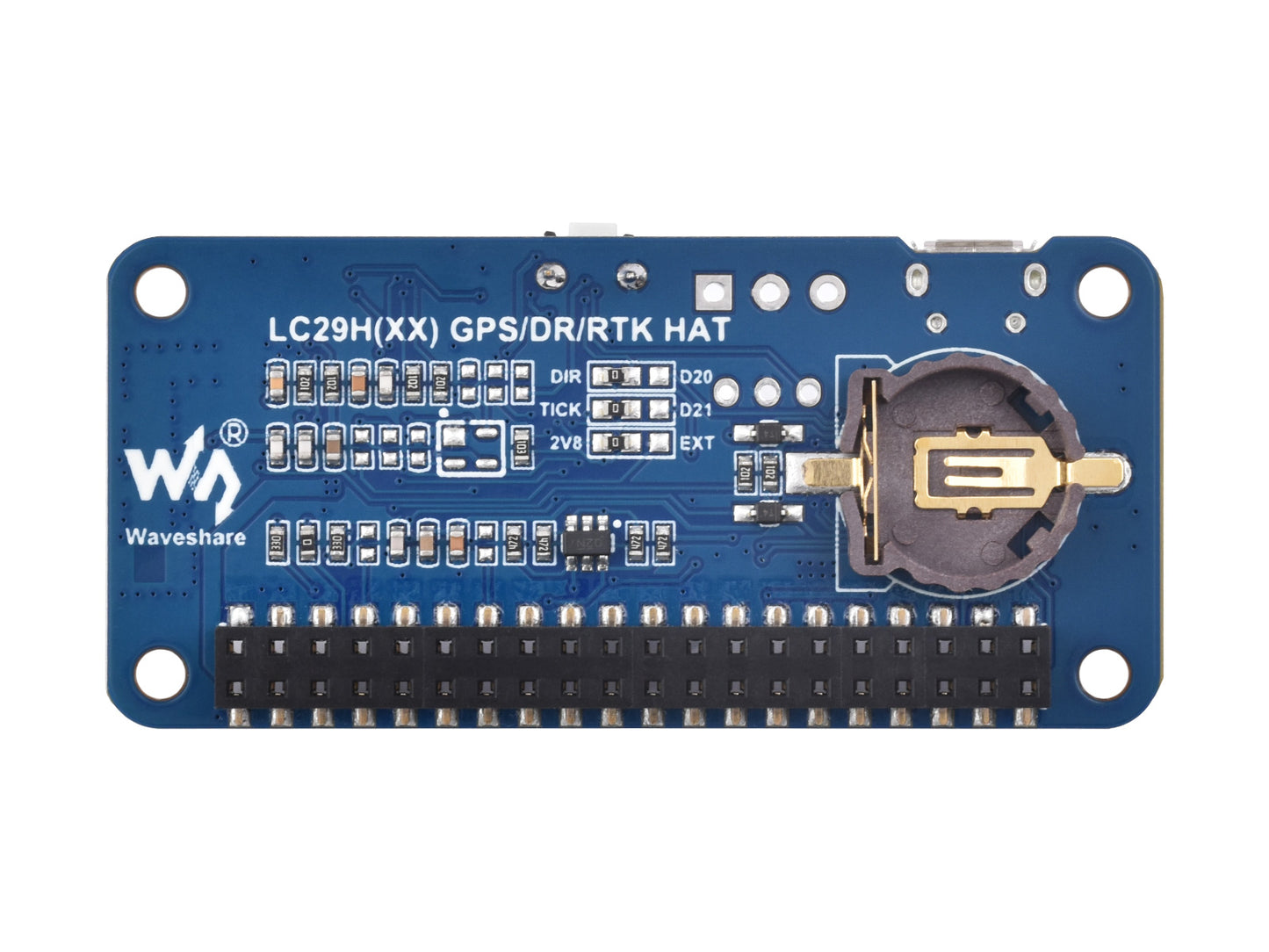 LC29H Series Dual-band GPS Module for Raspberry Pi, Dual-band L1+L5 Positioning Technology, Optional RTK Function